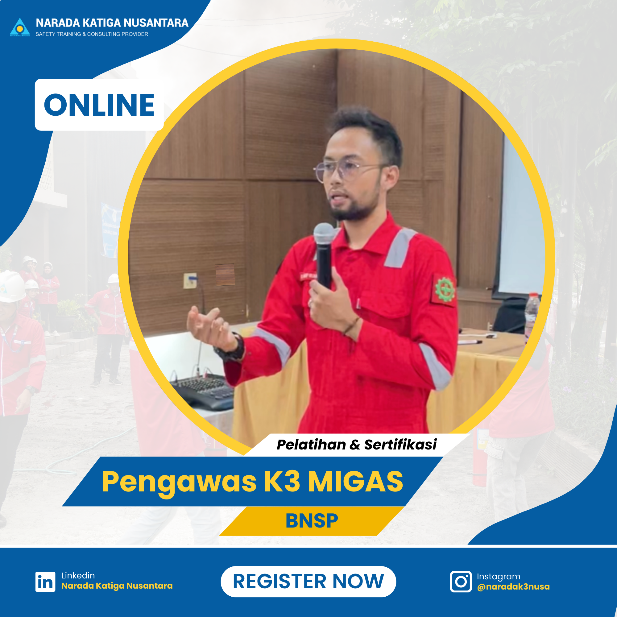 Pengawas K3 Industri Migas BNSP - Online